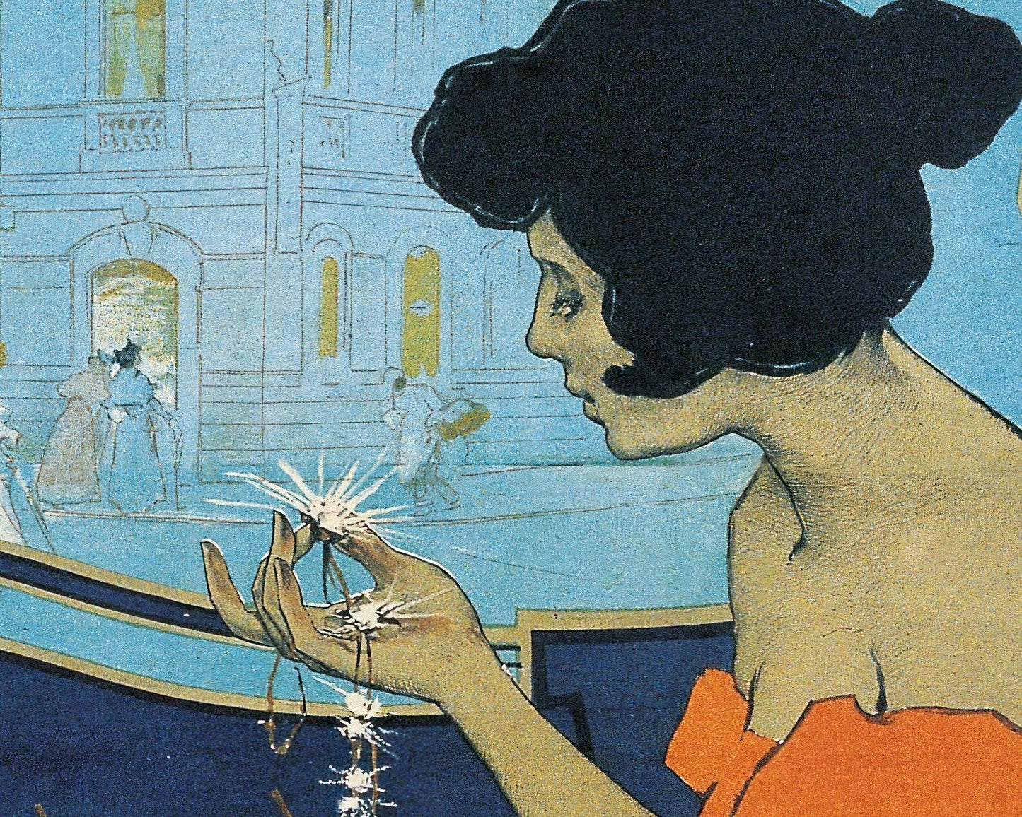 Adolfo Hohenstein "A. Calderoni Gioielliere" (c.1898) - Mabon Gallery