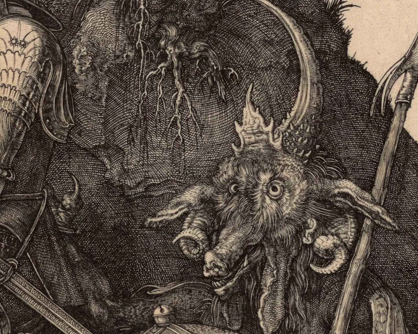Albrecht Dürer "Knight, Death and The Devil" (c.1513) - Mabon Gallery