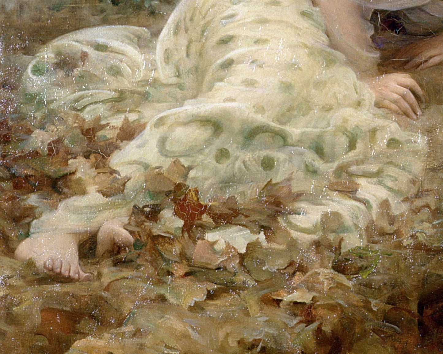 Arthur Hacker "The Temptation of Sir Percival" (c.1894) - Mabon Gallery