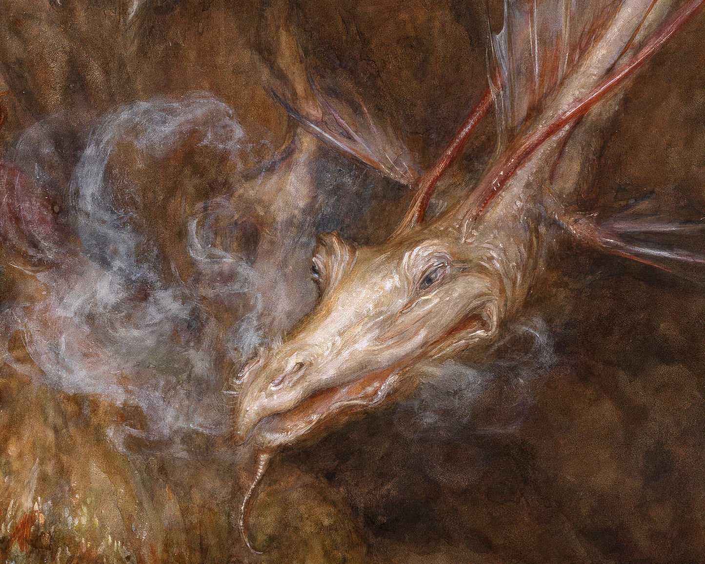 Arthur Rackham "Andromeda" (c.1902) - Mabon Gallery