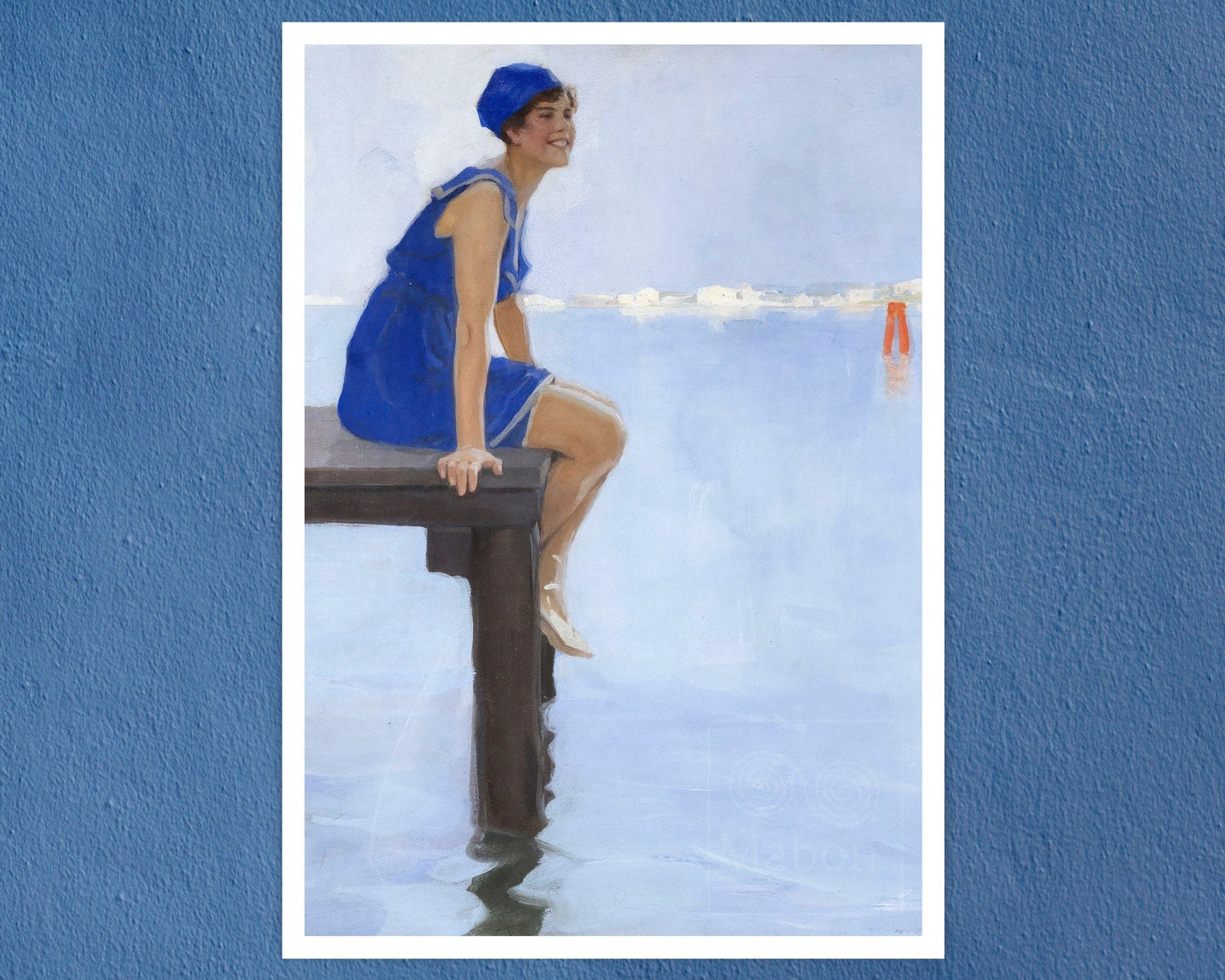 Brynolf Wennerberg “Die Strandnixe - The Beach Mermaid” (c.1920) - Mabon Gallery