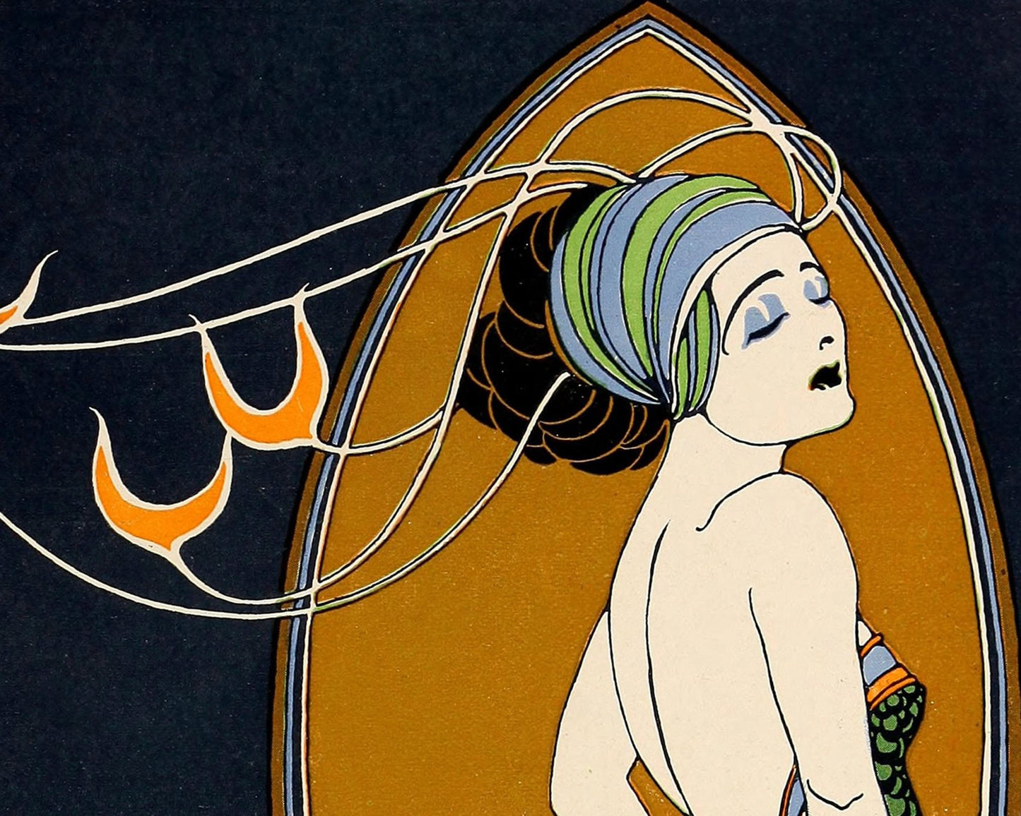 Burton Rice "Madame Peacock" (c.1920) Movie Poster - Mabon Gallery