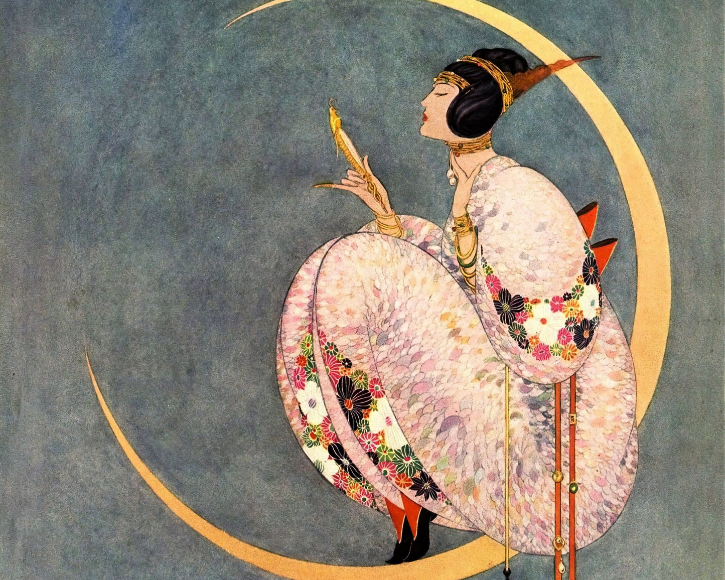George Wolfe Plank "Vintage Vanity Fair Magazine Cover" (October 1913) - Mabon Gallery