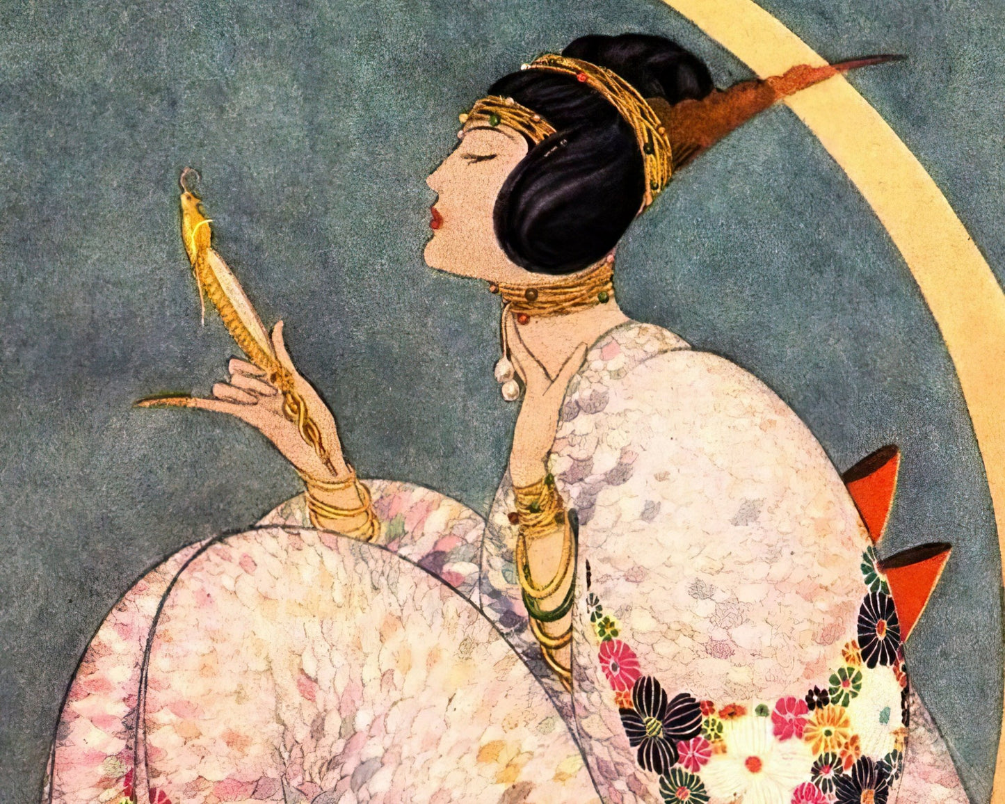 George Wolfe Plank "Vintage Vanity Fair Magazine Cover" (October 1913) - Mabon Gallery