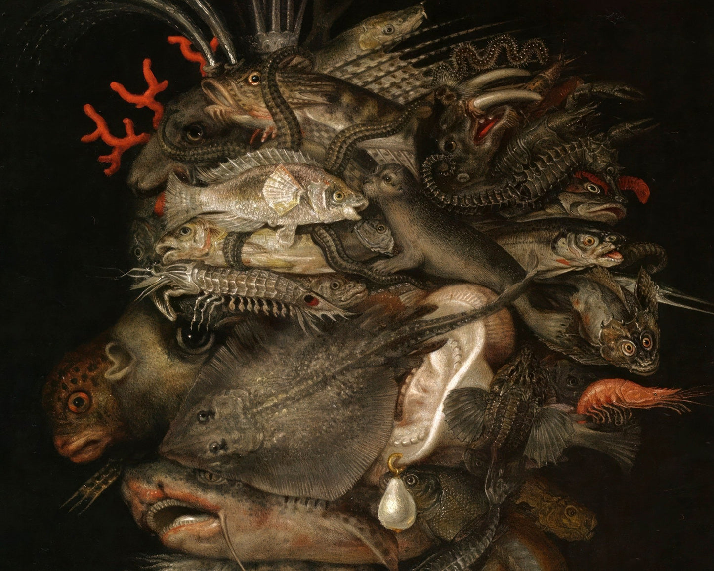 Giuseppe Arcimboldo "The Allegory of Water" (c. 1566) - Mabon Gallery