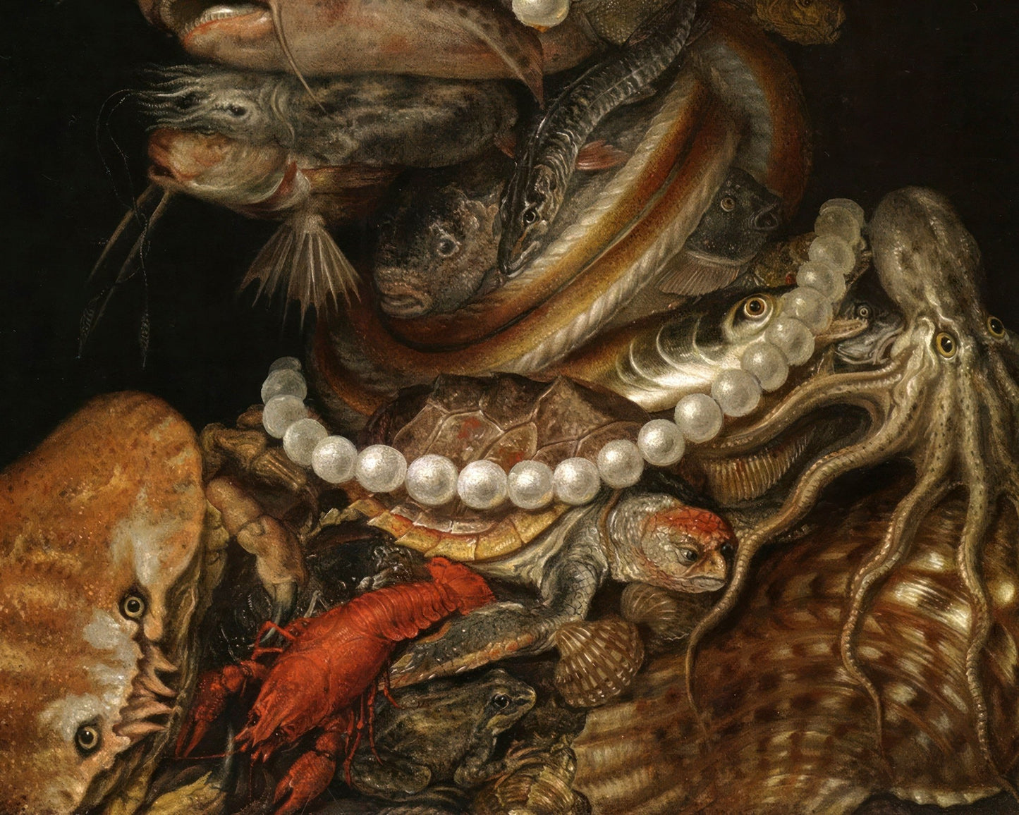 Giuseppe Arcimboldo "The Allegory of Water" (c. 1566) - Mabon Gallery