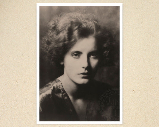 Greta Garbo Photo Portait by Arnold Genthe c.1925 - Mabon Gallery