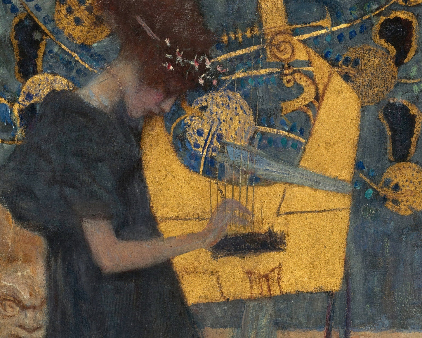 Gustav Klimt "Music" (c.1895) - Mabon Gallery