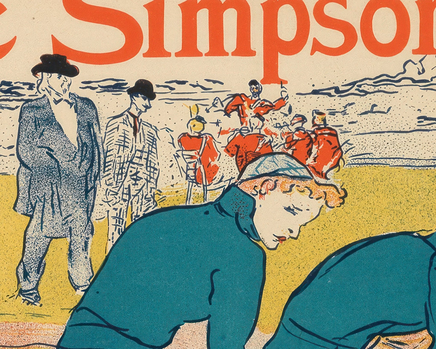 Henri de Toulouse - Lautrec "La Chaine Simpson" (c1900) - Mabon Gallery