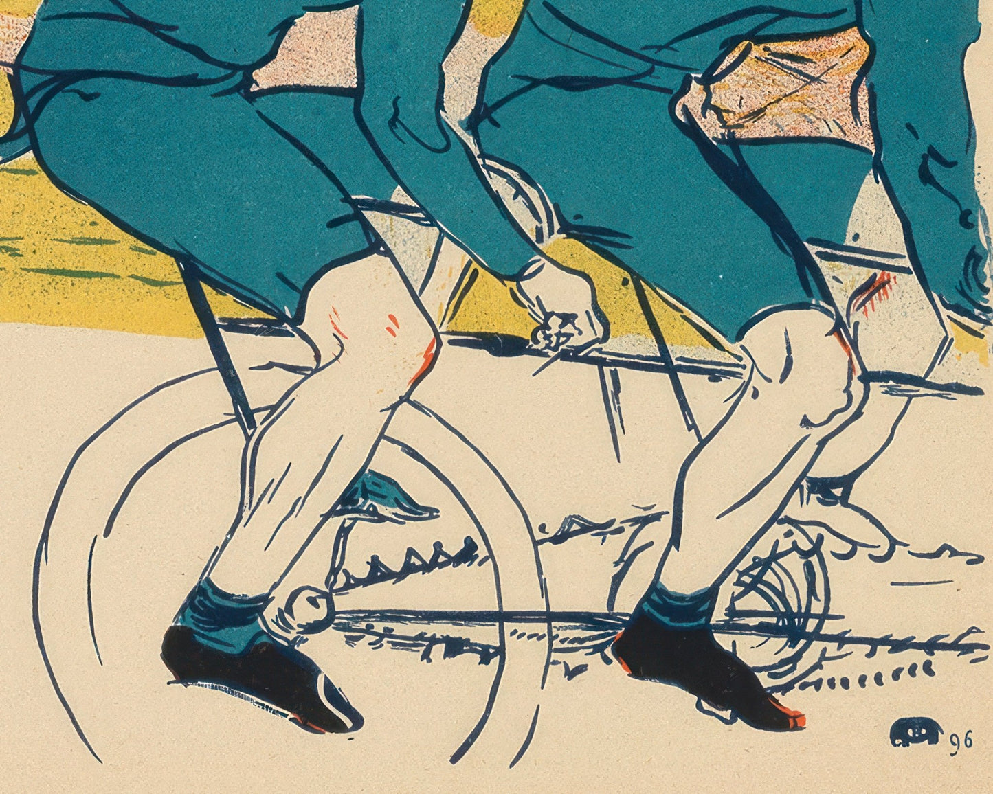 Henri de Toulouse - Lautrec "La Chaine Simpson" (c1900) - Mabon Gallery