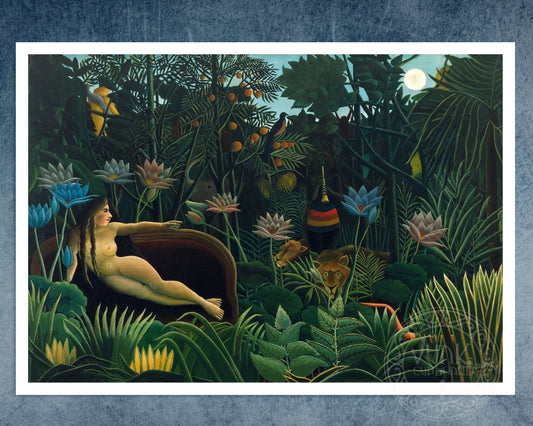 Henri Rousseau "The Dream" (c.1910) - Mabon Gallery
