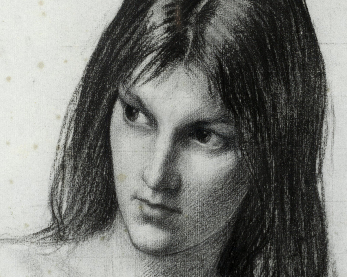 Henry James Draper "Study for the Kelpie" (c.1913) - Mabon Gallery