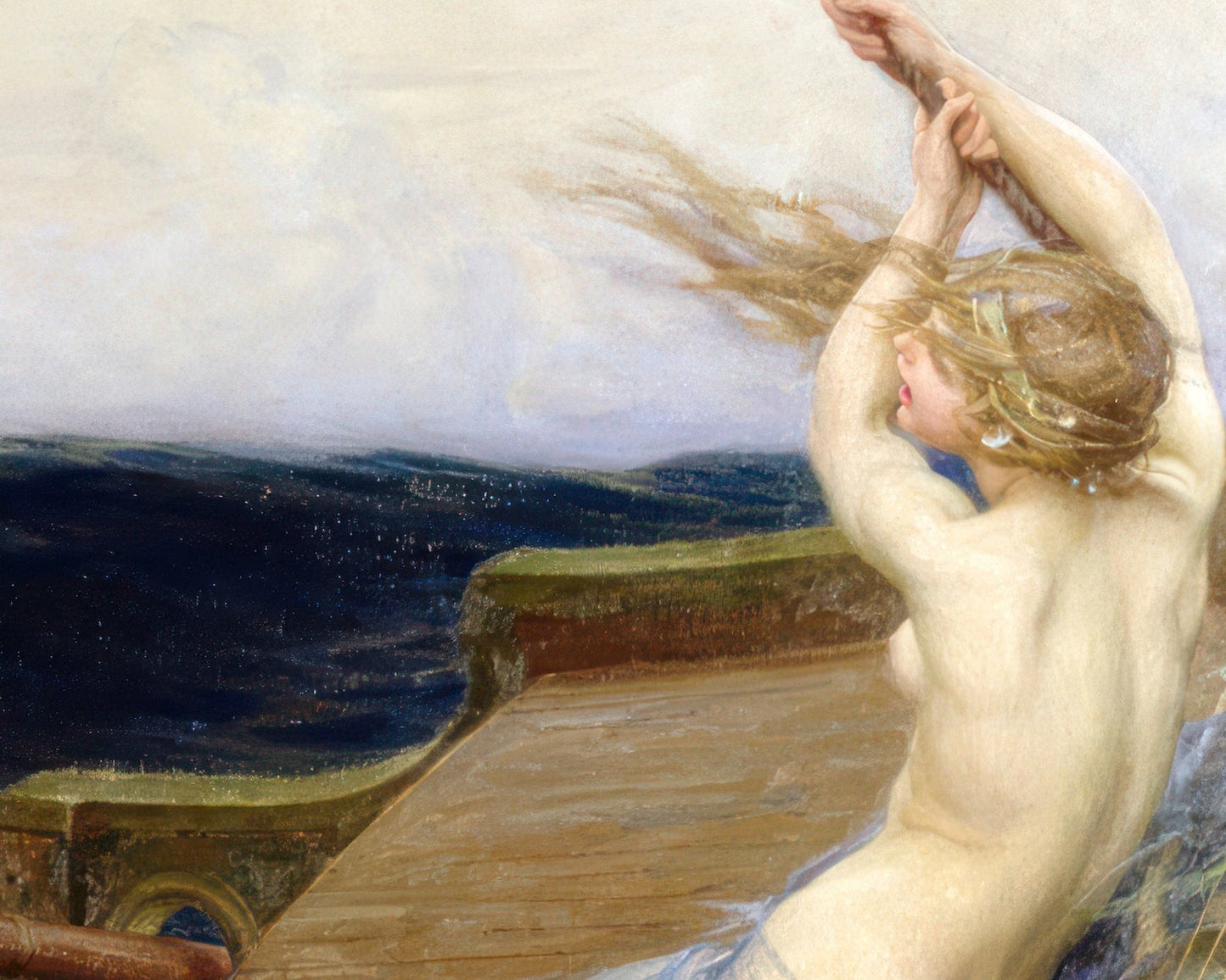 Herbert James Draper “Ulysses and the Sirens” (c.1909) - Mabon Gallery