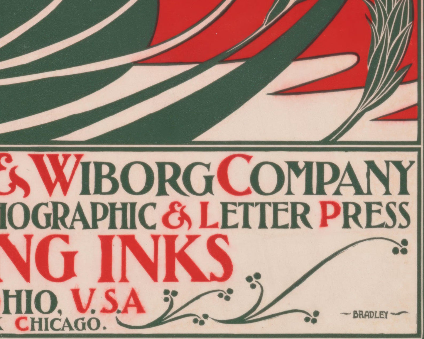 William H. Bradley "Ault & Wiborg Company" (c.1890)