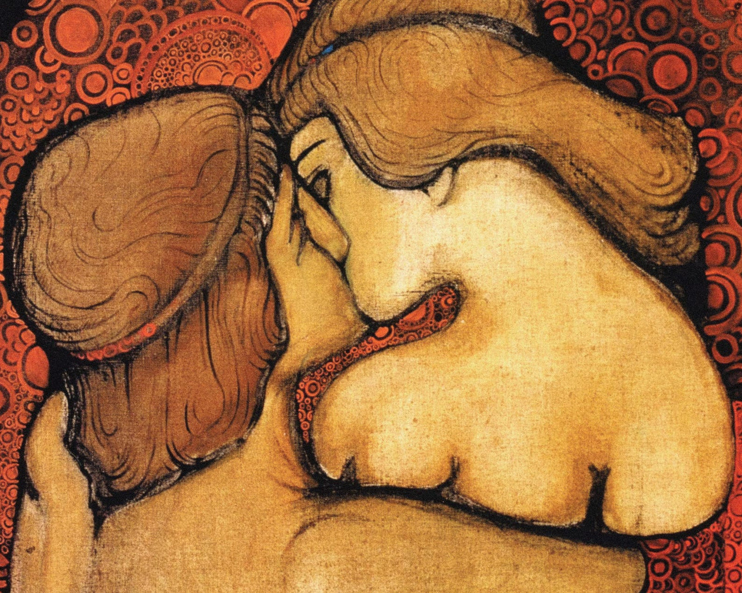 Vsevolod Maximovich "The Kiss" (c.1913)