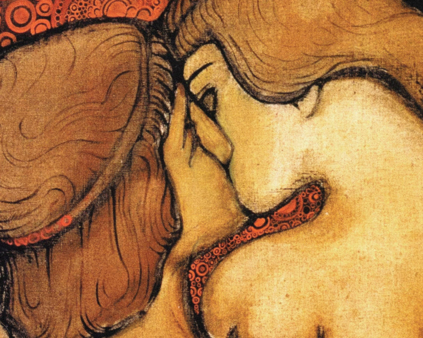 Vsevolod Maximovich "The Kiss" (c.1913)