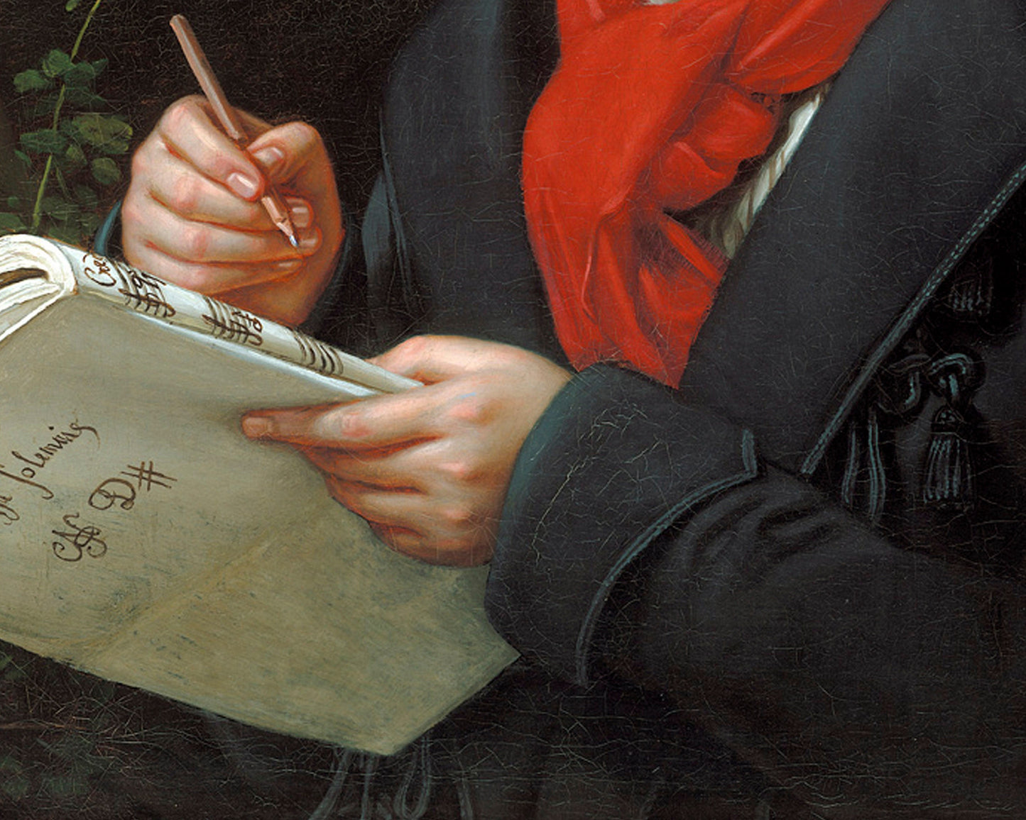 Joseph Karl Stieler "Portrait of Ludwig van Beethoven" (c.1820) - Mabon Gallery