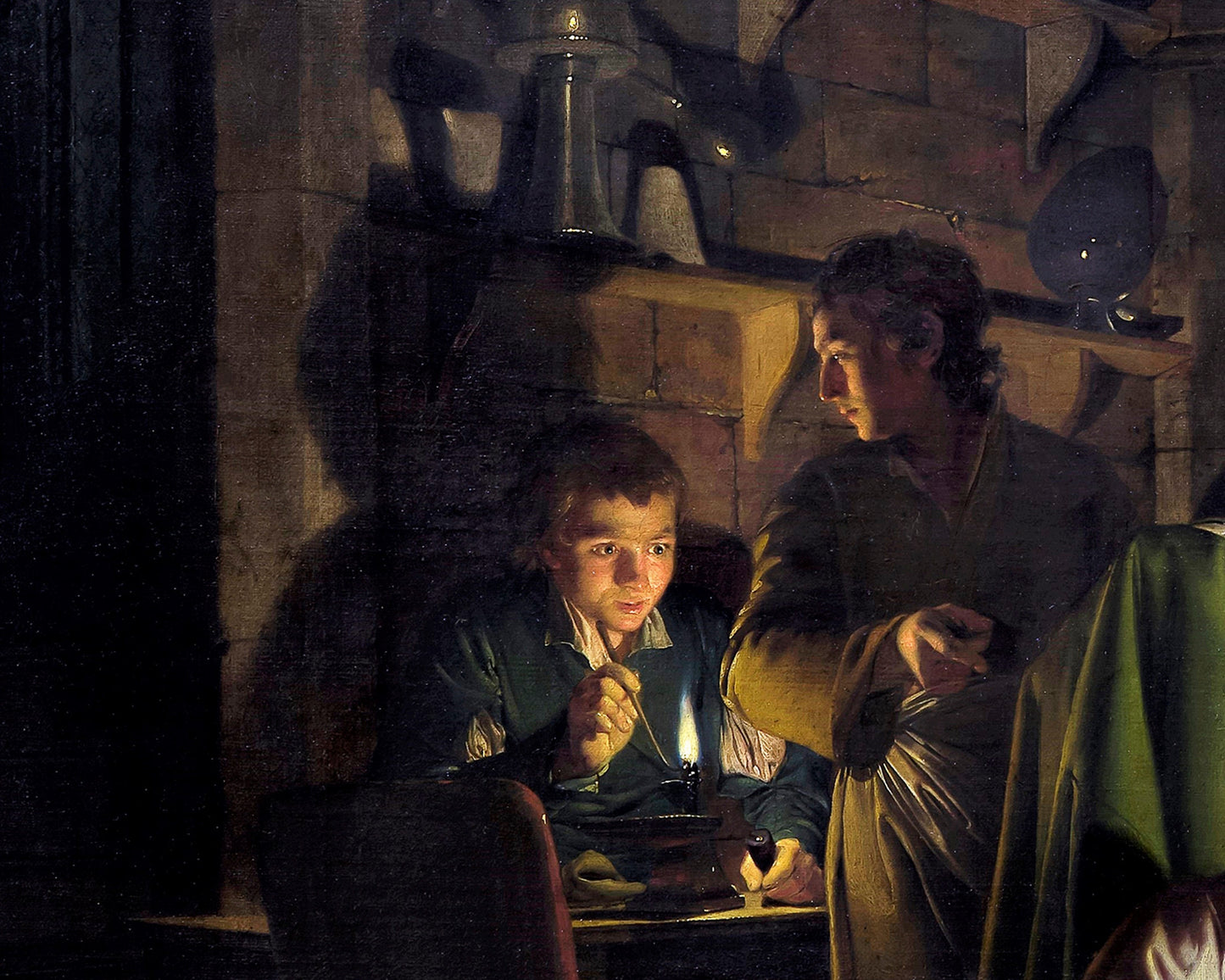 Joseph Wright of Derby "The Alchemist" (c.1771) - Mabon Gallery