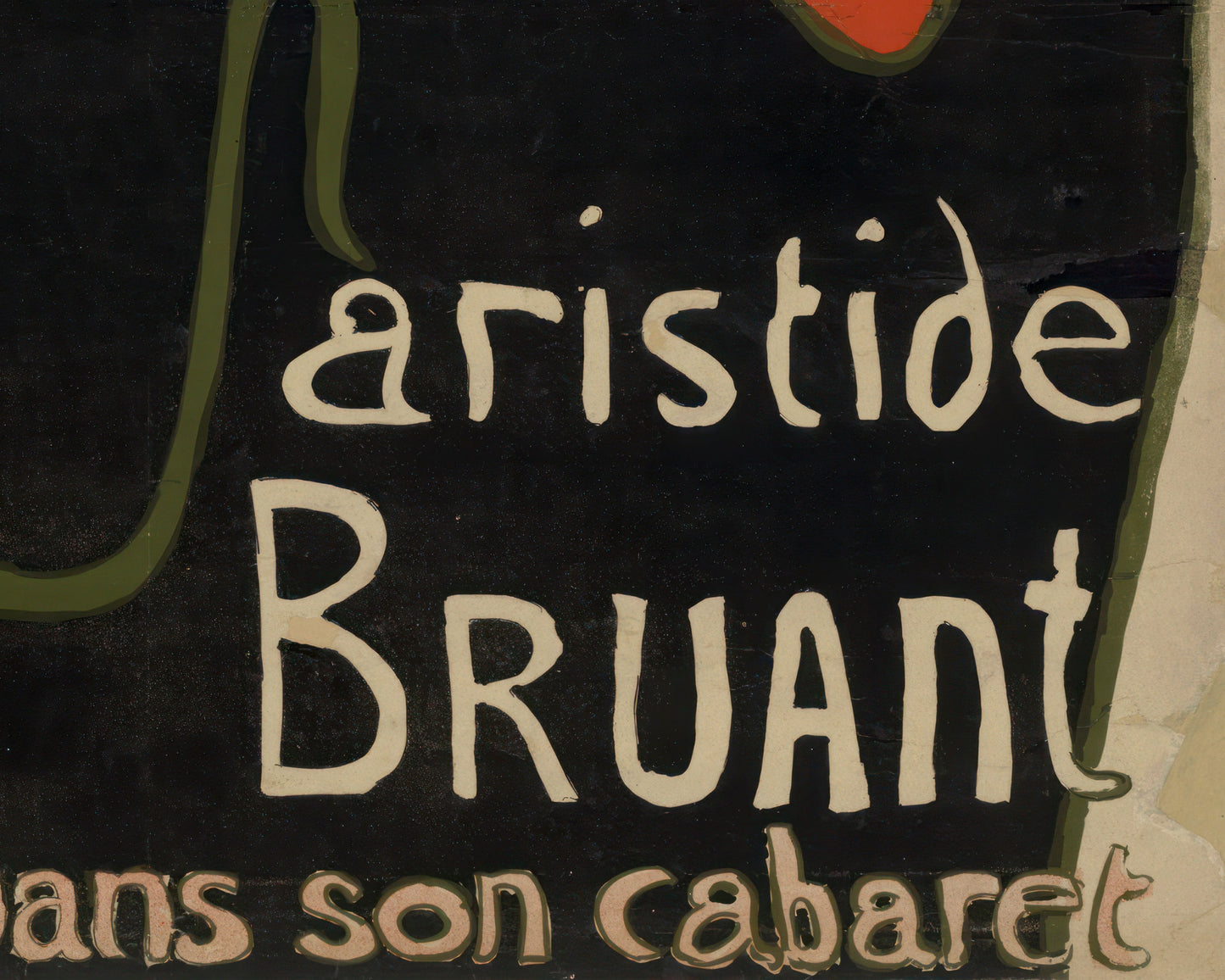 Henri de Toulouse-Lautrec "Aristede Bruant" (1893) - Mabon Gallery