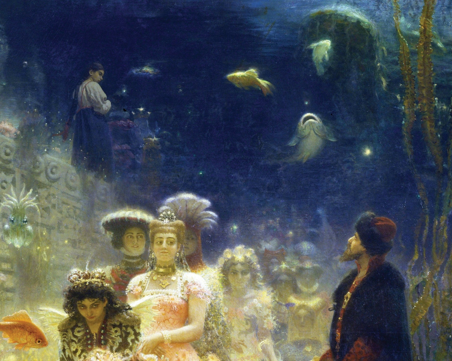 Ilya Repin "Sadko and The Underwater Kingdom" (1876) - Mabon Gallery