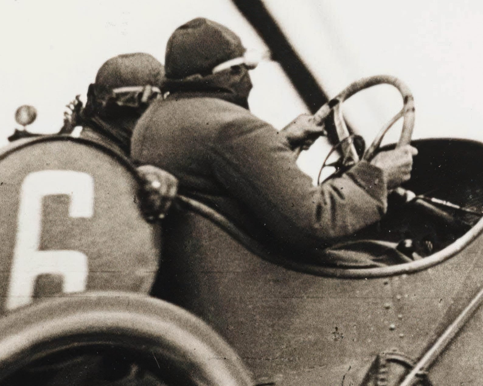 Jacques - Henri Lartigue "Grand Prix A.C.F Dieppe" (c.1912) - Mabon Gallery