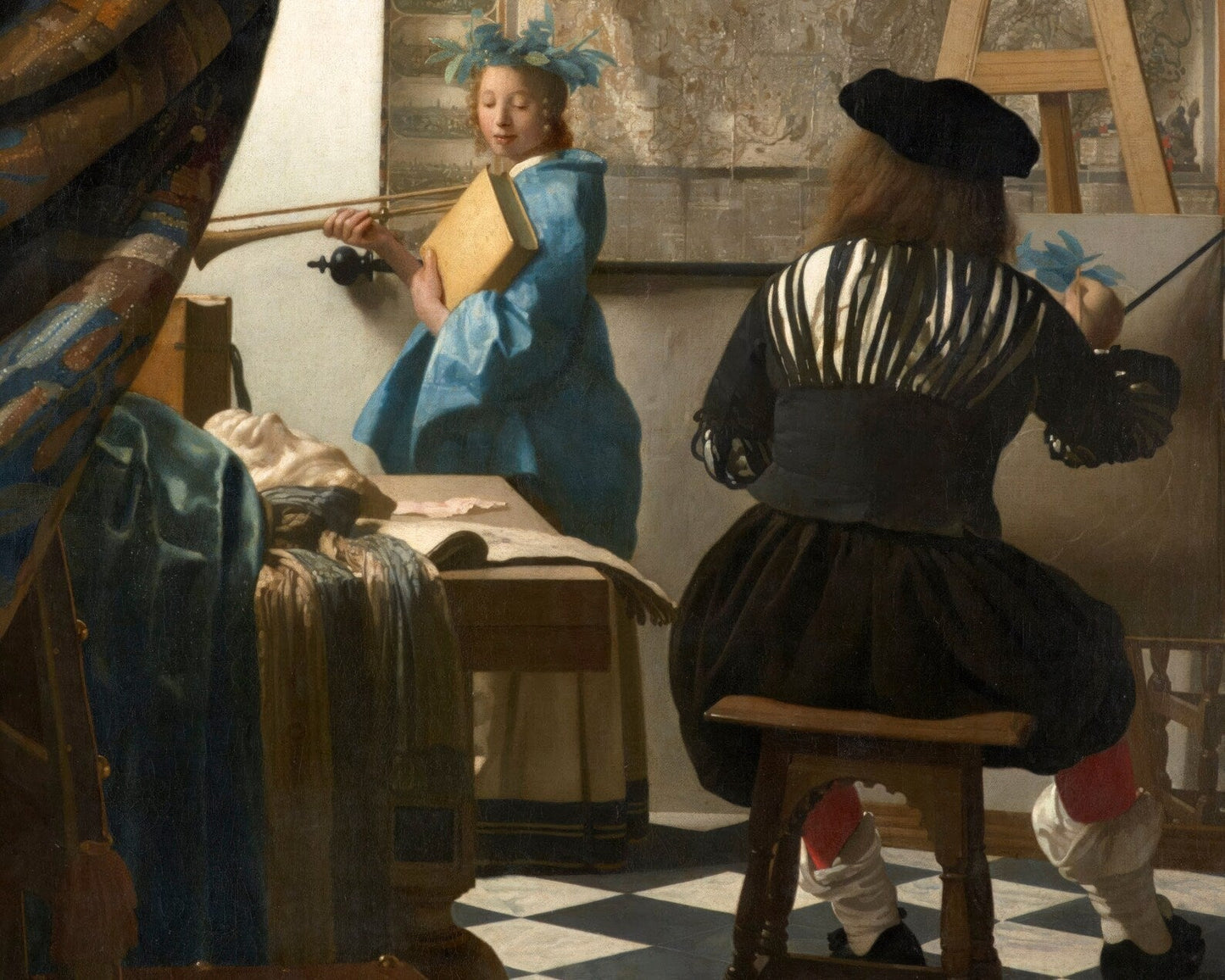 Johannes Vermeer "The Art of Painting" (c.1666) - Mabon Gallery