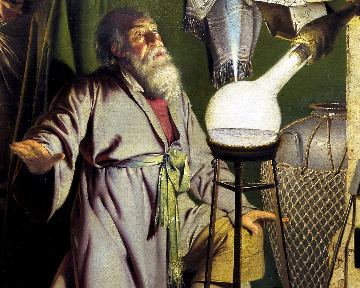 Joseph Wright of Derby "The Alchemist" (c.1771) - Mabon Gallery