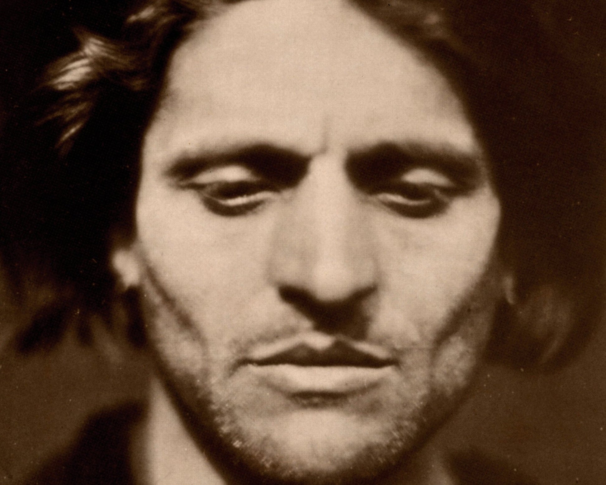 Julia Margaret Cameron "Lago, Study from an Italian" (c.1867) - Mabon Gallery