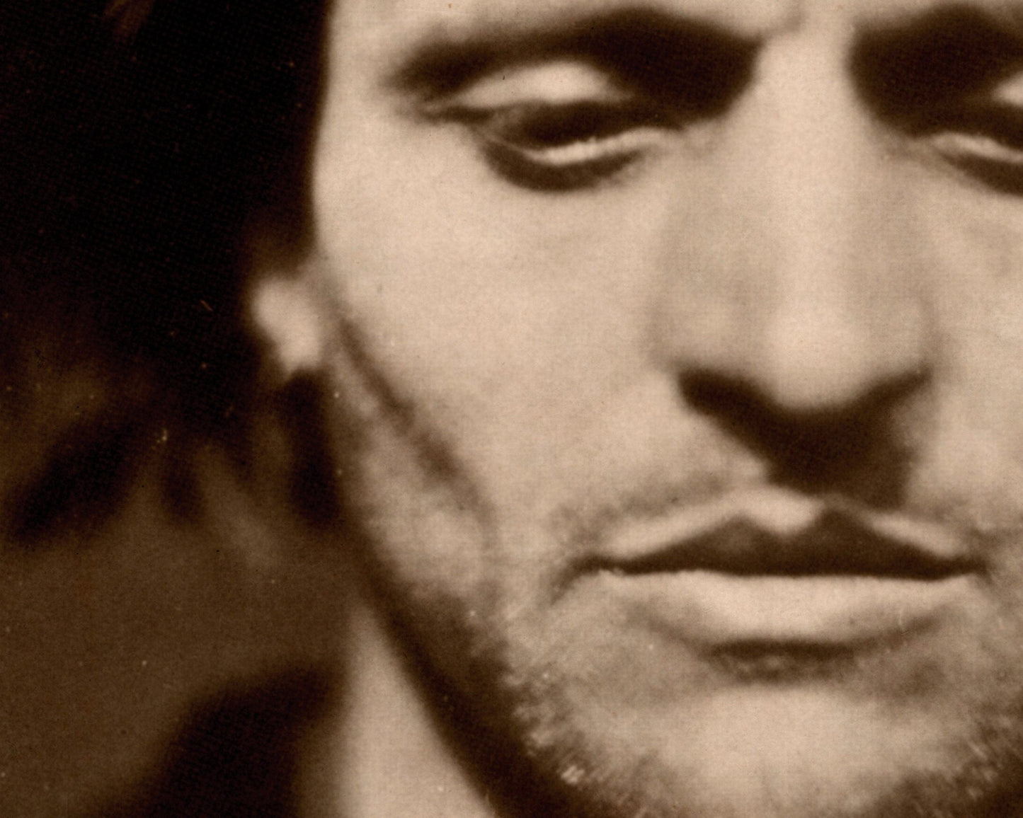 Julia Margaret Cameron "Lago, Study from an Italian" (c.1867) - Mabon Gallery