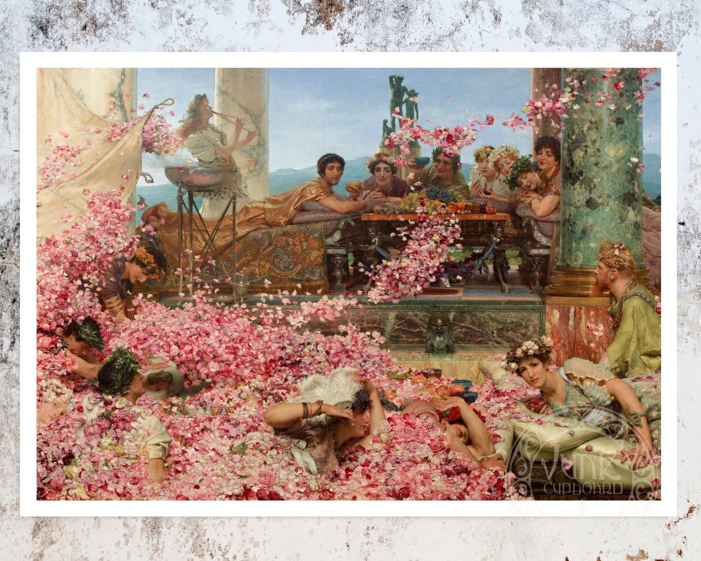 Lawrence Alma - Tadema "The Roses of Heliogabalus" (c.1888) - Mabon Gallery