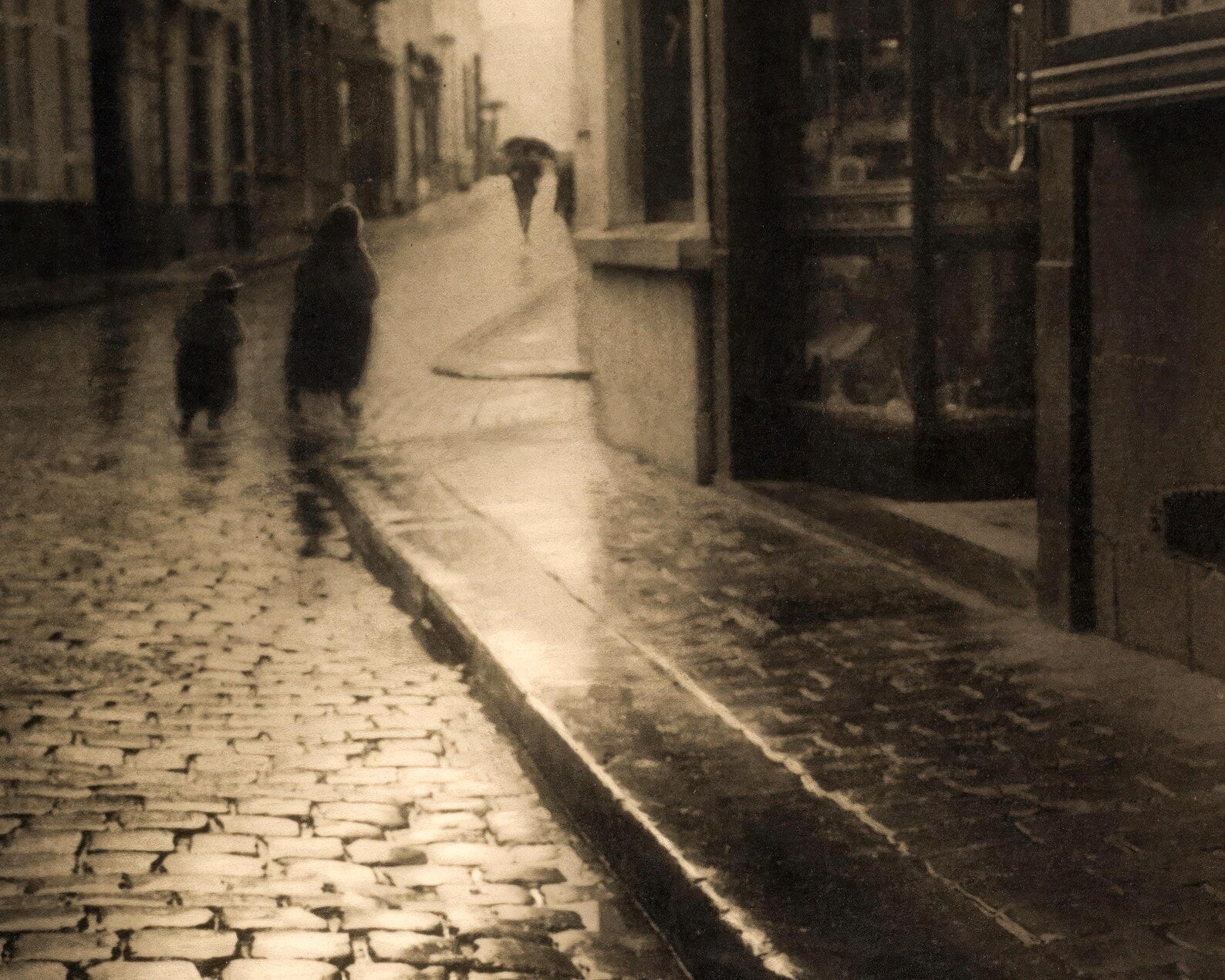 Léonard Misonne "Les Pavés" (c.1937) - Mabon Gallery