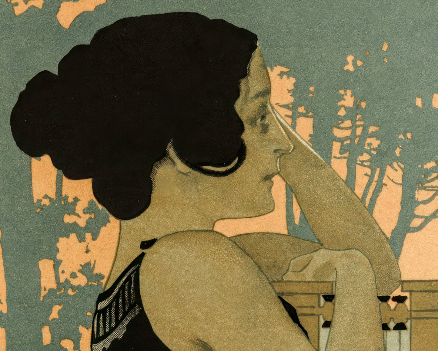 Leopoldo Metlicovitz "Sapho" (c1900) - Mabon Gallery