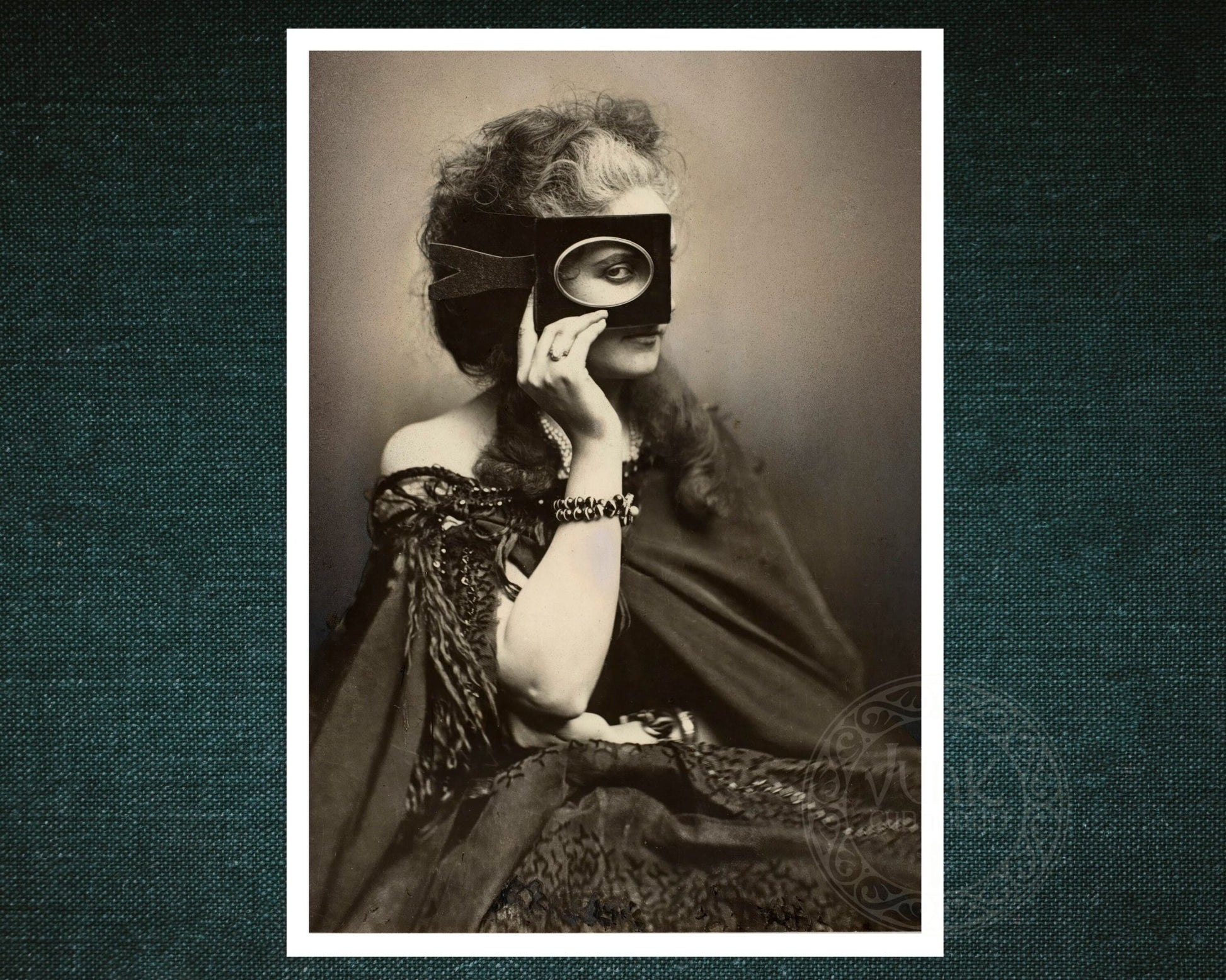 Pierre - Louis Pierson "Scherzo di Follia: Countess di Castiglione" (c.1864) - Mabon Gallery