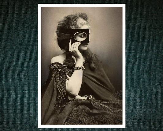 Pierre - Louis Pierson "Scherzo di Follia: Countess di Castiglione" (c.1864) - Mabon Gallery