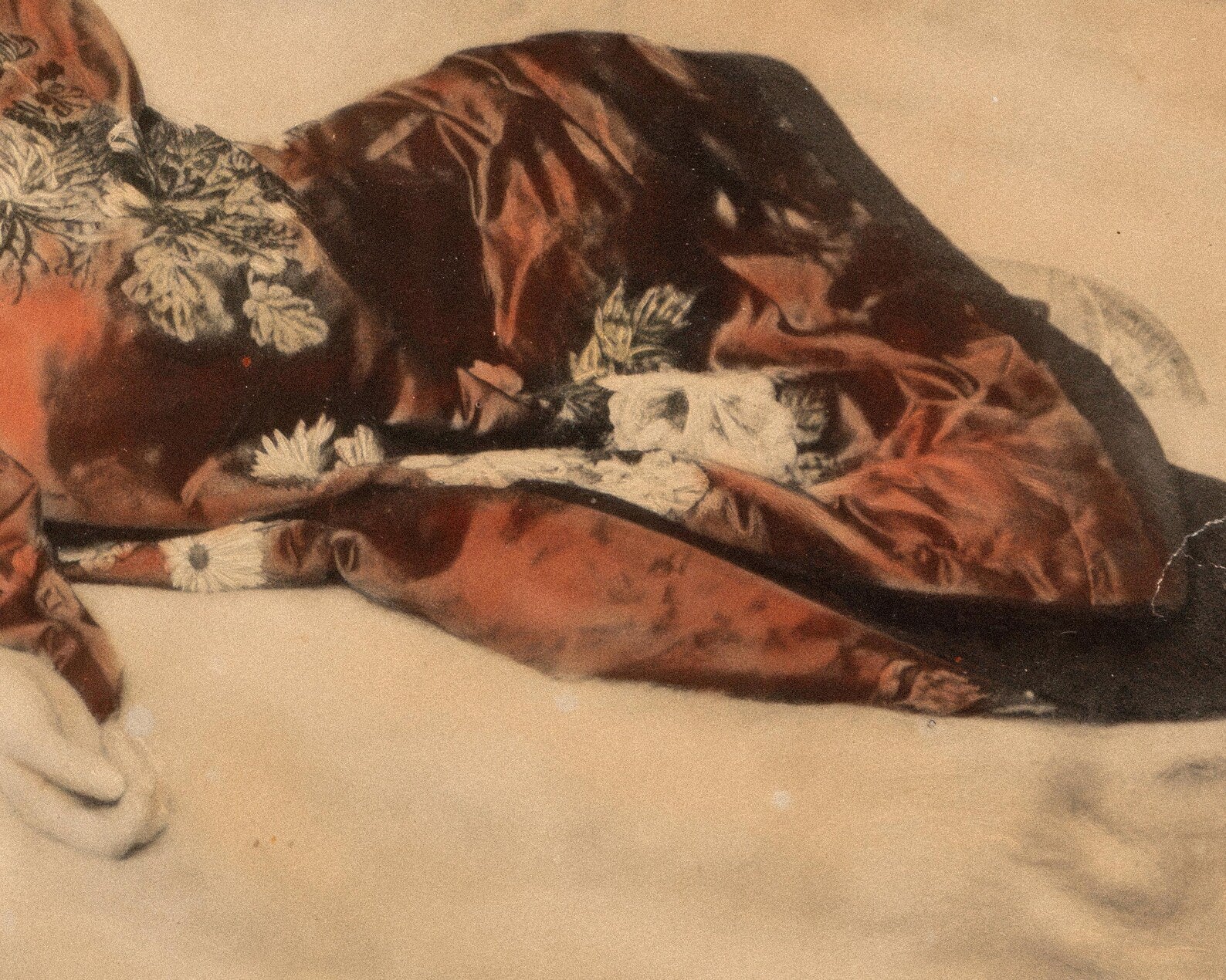 Rudolf Eickemeyer Jr. "In my Studio" (c.1902) Evelyn Nesbitt, Hand - colored Collotype - Mabon Gallery