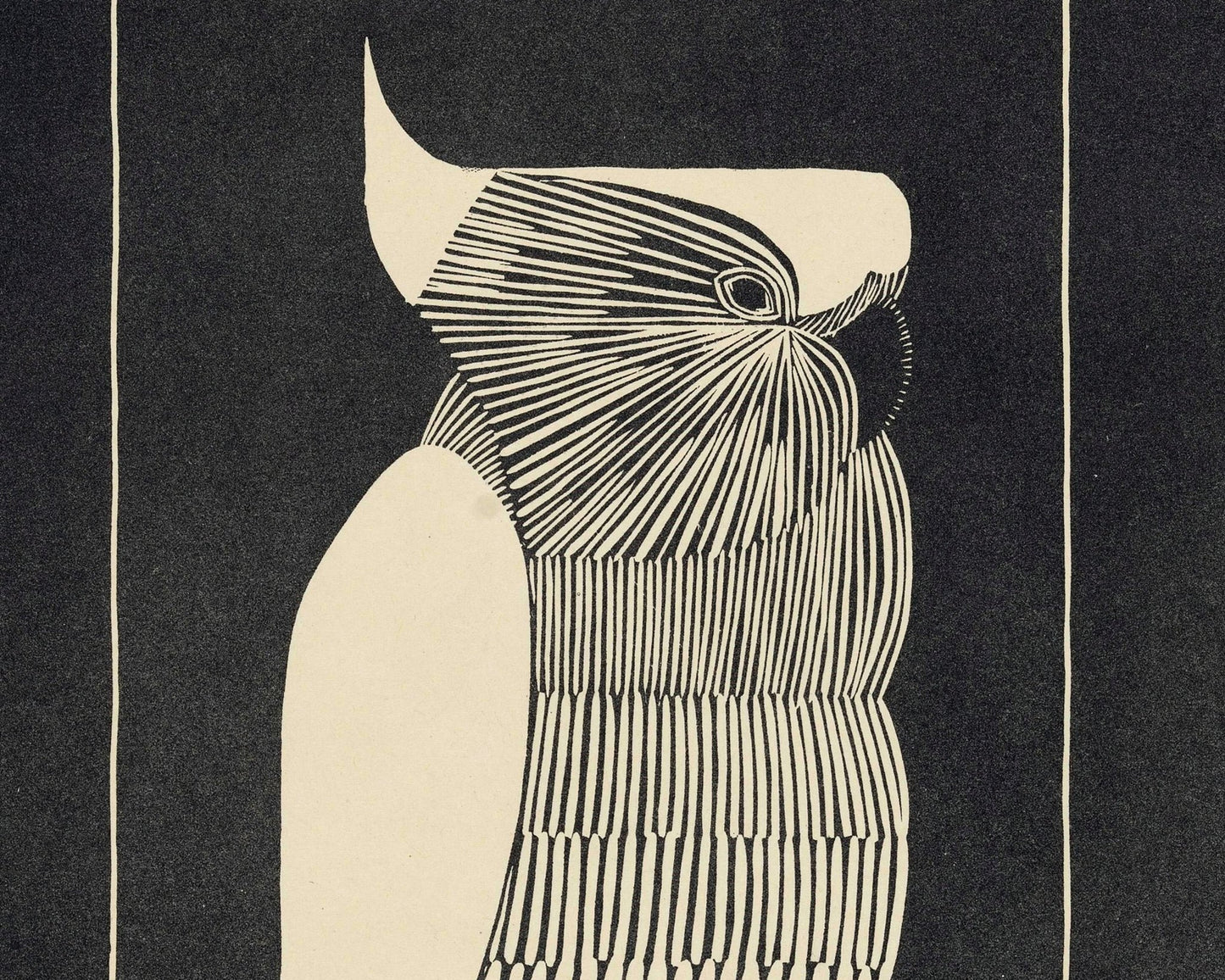 Samuel Jessurun de Mesquita "Crowned Cockatoo" c.1924 - Mabon Gallery