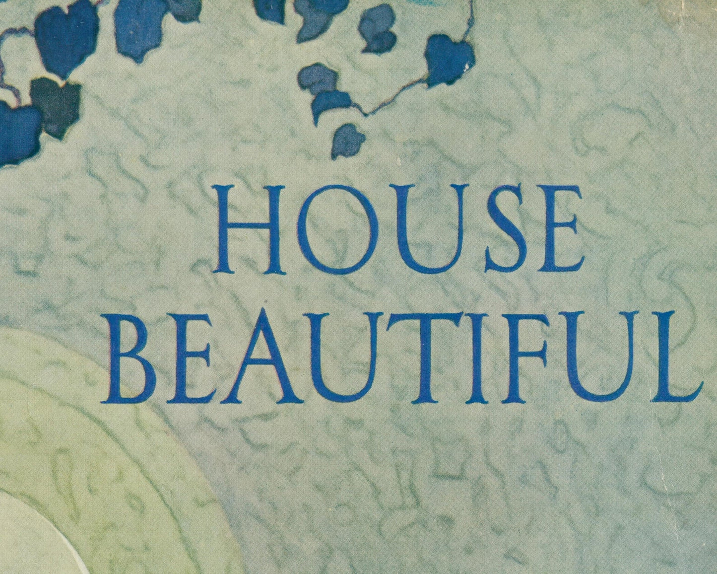 Vintage Magazine Cover "House Beautiful, June 1925" - Mabon Gallery