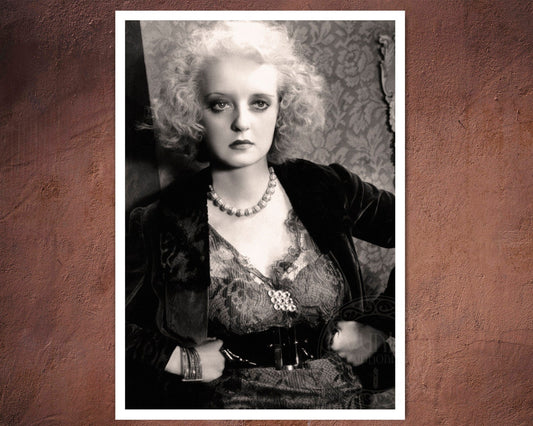 Vintage Photograph "Bette Davis" Promotional Still from the movie "Of Human Bondage" (c.1934) - Mabon Gallery
