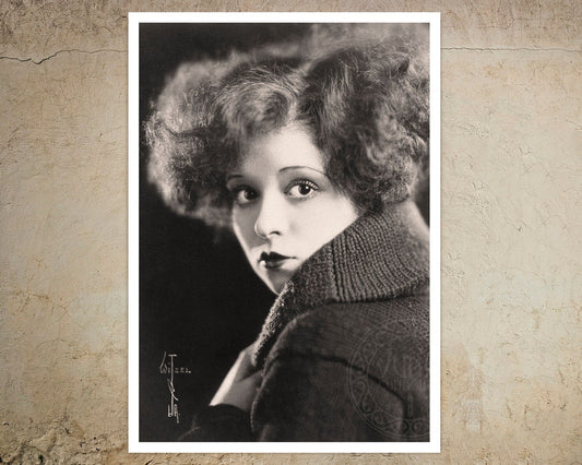 Vintage Photograph "Portrait of Clara Bow" Albert Witzel (c.1920) - Mabon Gallery
