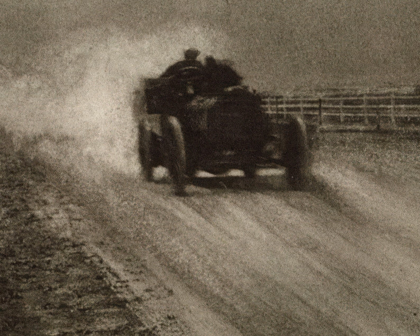 Vintage Photograph "Speed" by Robert Demachy (c.1904) - Mabon Gallery