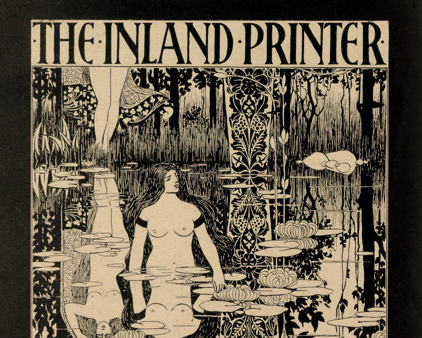 William Bradley "The Inland Printer: July 1884" - Mabon Gallery