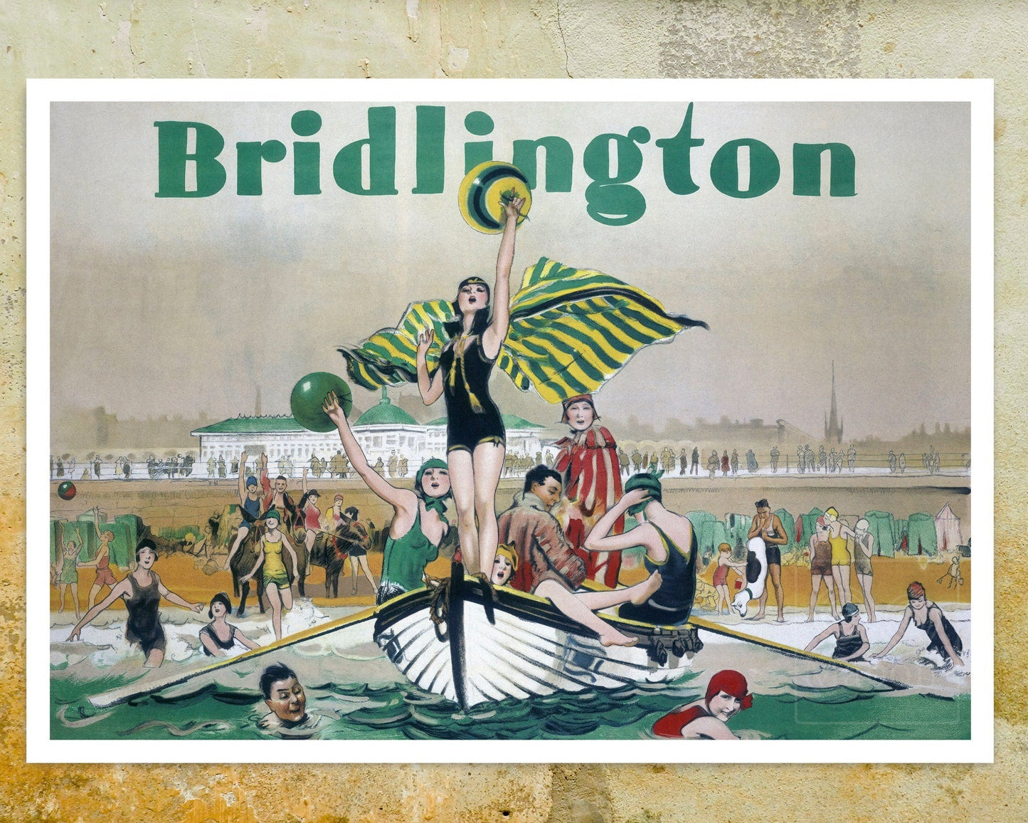William H. Barribal “Bridlington” (c.1925) Vintage Travel Poster - Mabon Gallery