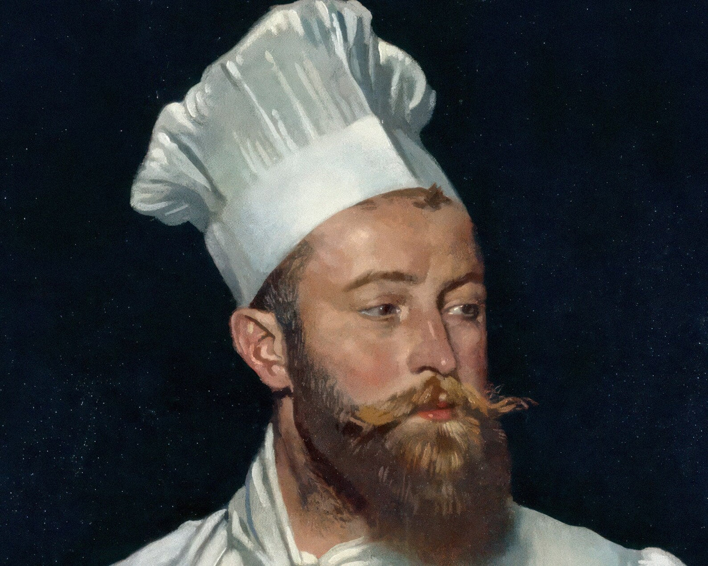 William Orpen "Le Chef de l'Hôtel Chatham, Paris" (c.1921) - Mabon Gallery