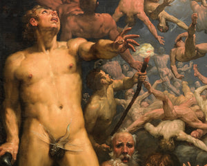 Cornelis van Haarlem "The Fall of the Titans" (c.1588-1590)