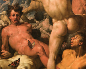 Cornelis van Haarlem "The Fall of the Titans" (c.1588-1590)