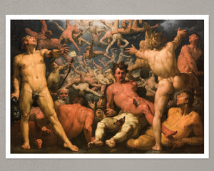 Cornelis van Haarlem "The Fall of the Titans" (c.1588-1590)