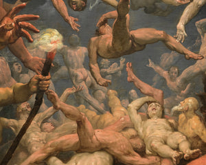 Cornelis van Haarlem "The Fall of the Titans" (c.1588-1590)