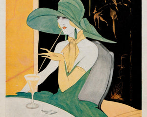 A. Deiser "Jugend 1924 Nr.38" Vintage Magazine Cover Artwork - Mabon Gallery