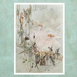 A. Duncan Carse "Exotics At Play" (c.1911) - Mabon Gallery