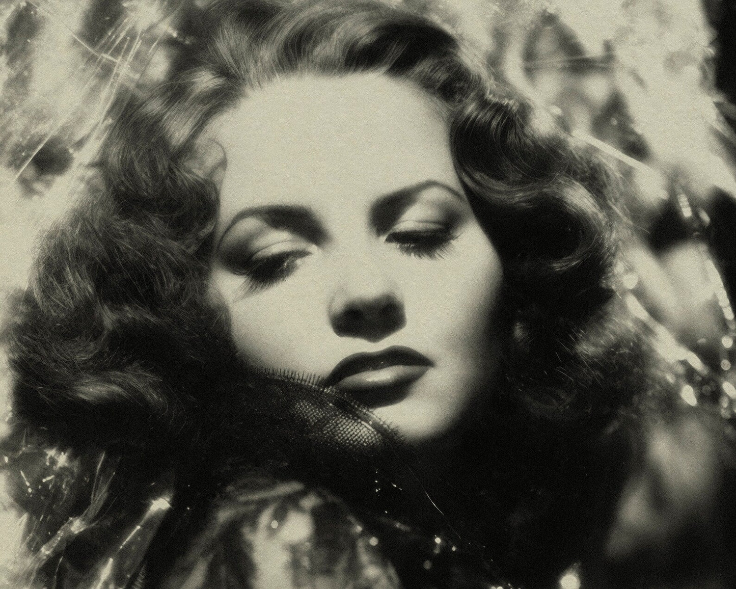 A L “Whitey” Schafer “Janet Blair” (c.1941) – Vintage Photo Portrait - Mabon Gallery